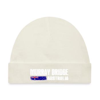 MURRAY BRIDGE - New South Wales - AUSTRALIA - Baby Premium Organic Mütze - Naturweiß - Vorne
