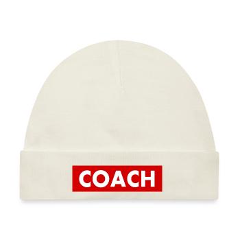 Coach - Baby Premium Organic Mütze - Naturweiß - Vorne