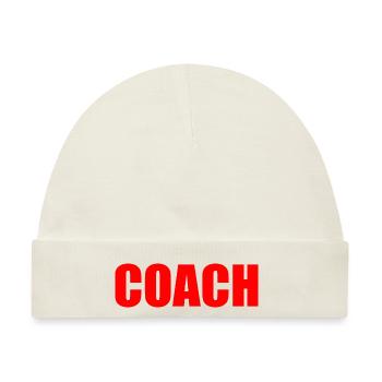 Coach - Baby Premium Organic Mütze - Naturweiß - Vorne