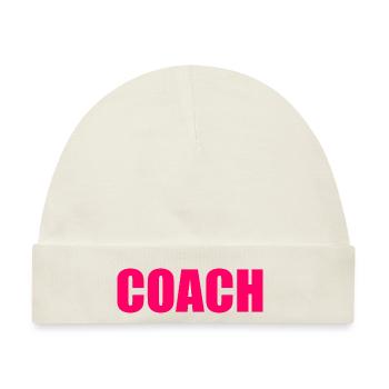 Coach - Baby Premium Organic Mütze - Naturweiß - Vorne