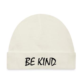 Be kind - Baby Premium Organic Mütze - Naturweiß - Vorne