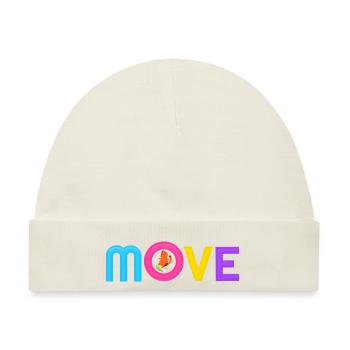 MOVE - Baby Premium Organic Mütze - Naturweiß - Vorne