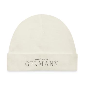 Meet me in Germany - Baby Premium Organic Mütze - Naturweiß - Vorne