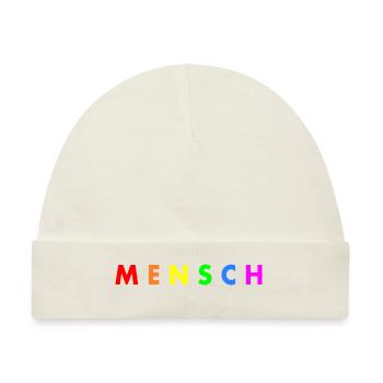 Mensch - Baby Premium Organic Mütze - Naturweiß - Vorne