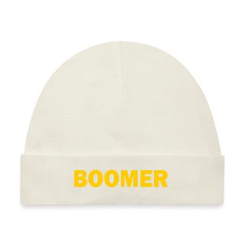 Boomer - Baby Premium Organic Mütze - Naturweiß - Vorne