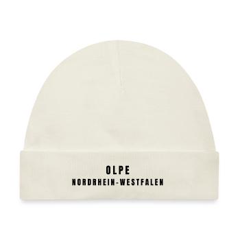 Olpe Nordrhein-Westfalen - Baby Premium Organic Mütze - Naturweiß - Vorne
