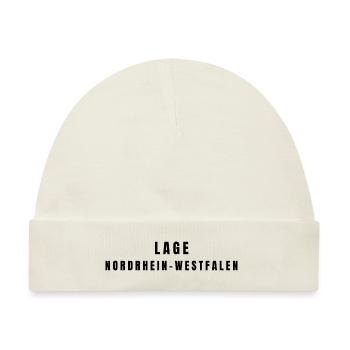 Lage Nordrhein-Westfalen - Baby Premium Organic Mütze - Naturweiß - Vorne