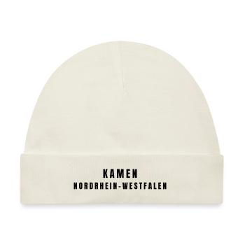 Kamen Nordrhein-Westfalen - Baby Premium Organic Mütze - Naturweiß - Vorne