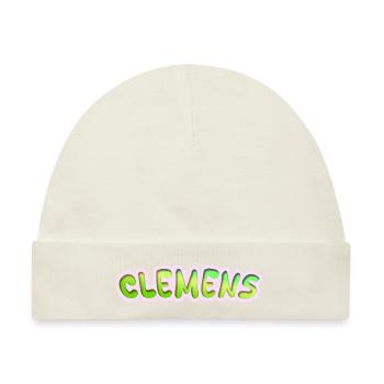 Job Clemens - Baby Premium Organic Mütze - Naturweiß - Vorne