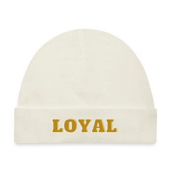 Loyal Loyalität - Baby Premium Organic Mütze - Naturweiß - Vorne