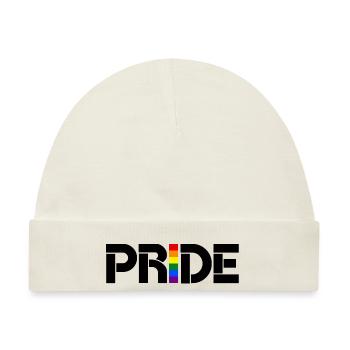 Rainbow Pride! LGBT lesbian gay bisexual transgend - Baby Premium Organic Mütze - Naturweiß - Vorne