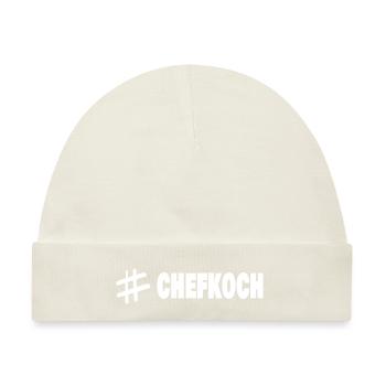 Chefkoch - Baby Premium Organic Mütze - Naturweiß - Vorne