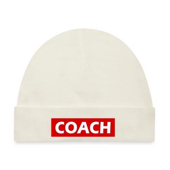 Coach - Baby Premium Organic Mütze - Naturweiß - Vorne