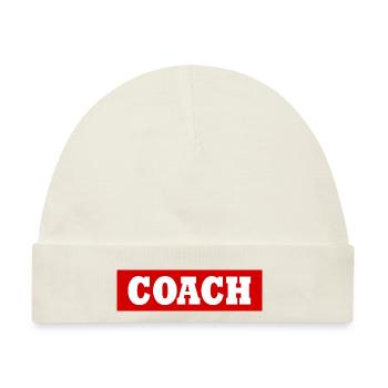 Coach - Baby Premium Organic Mütze - Naturweiß - Vorne