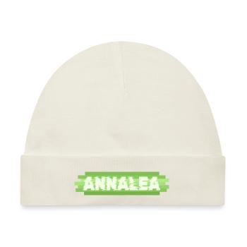 Heldin Annalea - Baby Premium Organic Mütze - Naturweiß - Vorne