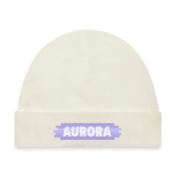 Mutter Aurora - Baby Premium Organic Mütze - Naturweiß - Vorne