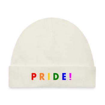 Pride - Baby Premium Organic Mütze - Naturweiß - Vorne