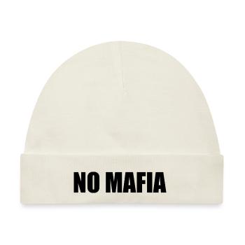 NO MAFIA - Baby Premium Organic Mütze - Naturweiß - Vorne