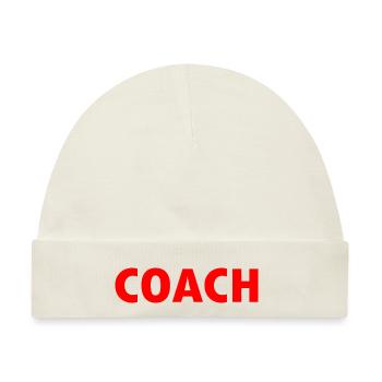 Coach - Baby Premium Organic Mütze - Naturweiß - Vorne