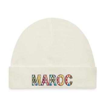 MAROC DESIGN - Baby Premium Organic Mütze - Naturweiß - Vorne