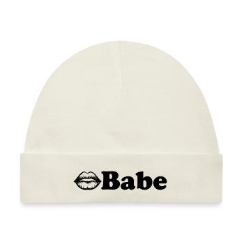 Babe - Baby Premium Organic Mütze - Naturweiß - Vorne