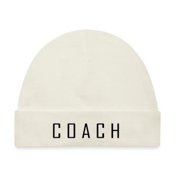 Coach - Baby Premium Organic Mütze - Naturweiß - Vorne