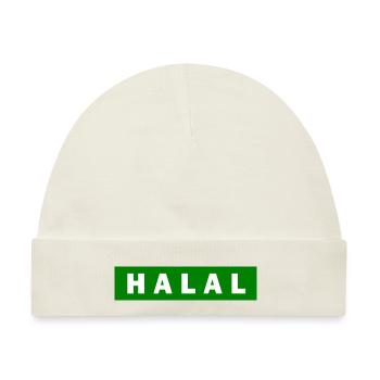 Halal - Baby Premium Organic Mütze - Naturweiß - Vorne