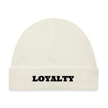 Loyalty - Baby Premium Organic Mütze - Naturweiß - Vorne