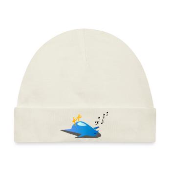 Toter Vogel / dead bird (DDP) - Baby Premium Organic Mütze - Naturweiß - Vorne