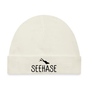 Seehase - Baby Premium Organic Mütze - Naturweiß - Vorne