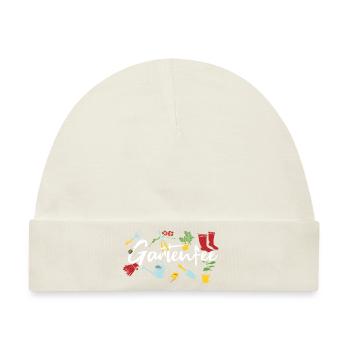 Gartenfee Gärtnerin Garten Gärtnern Kleingarten - Baby Premium Organic Mütze - Naturweiß - Vorne