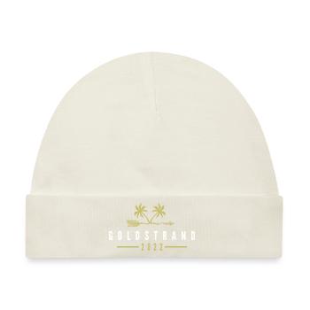 Goldstrand 2022 - Baby Premium Organic Mütze - Naturweiß - Vorne
