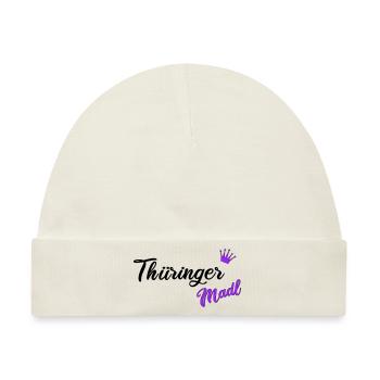 Thüringer Madel - Baby Premium Organic Mütze - Naturweiß - Vorne