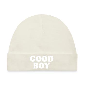 Good boy - Baby Premium Organic Mütze - Naturweiß - Vorne