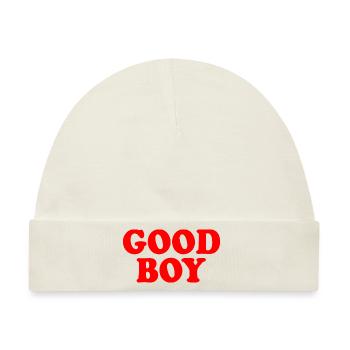 Good boy - Baby Premium Organic Mütze - Naturweiß - Vorne