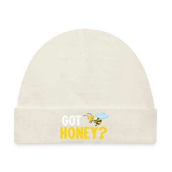 Got Honey? - Baby Premium Organic Mütze - Naturweiß - Vorne
