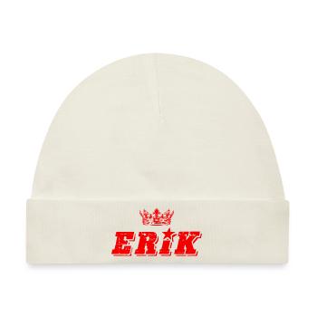Erik - Baby Premium Organic Mütze - Naturweiß - Vorne