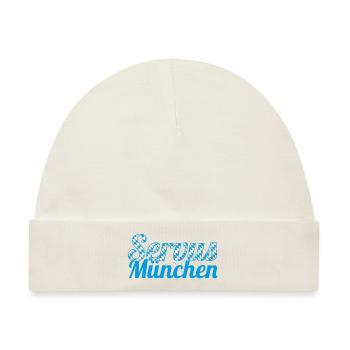 Servus München - Baby Premium Organic Mütze - Naturweiß - Vorne