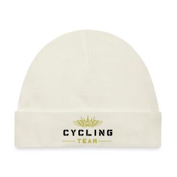 Cycling Team - Baby Premium Organic Mütze - Naturweiß - Vorne