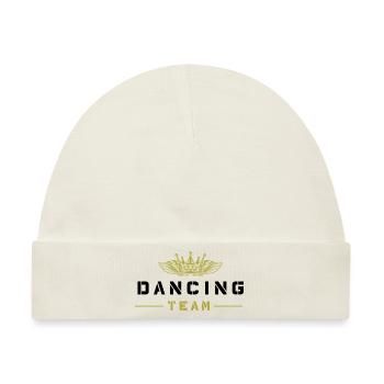 Dancing Team - Baby Premium Organic Mütze - Naturweiß - Vorne