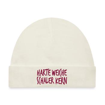Harte Weiche Schaler Kern - Baby Premium Organic Mütze - Naturweiß - Vorne
