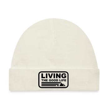 spreadshirtdesign 19 - Baby Premium Organic Mütze - Naturweiß - Vorne