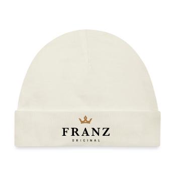 Franz - Baby Premium Organic Mütze - Naturweiß - Vorne