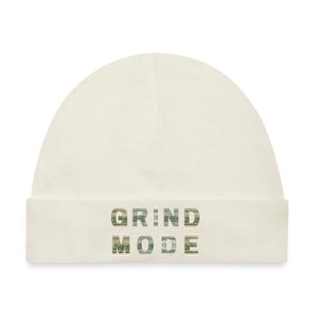 Grind Mode Dollar Bill Texture Motivation - Baby Premium Organic Mütze - Naturweiß - Vorne