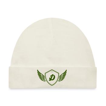 wappen d - Baby Premium Organic Mütze - Naturweiß - Vorne