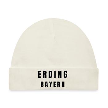 Erding Bayern - Baby Premium Organic Mütze - Naturweiß - Vorne