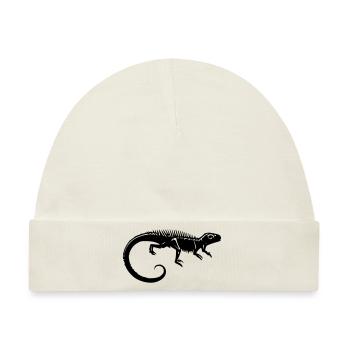 Dinosaurier-Fossil - Baby Premium Organic Mütze - Naturweiß - Vorne