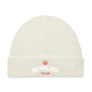 Bowling Team - Baby Premium Organic Mütze - Naturweiß - Vorne