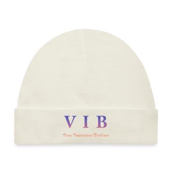 VIP - Berlin - Baby Premium Organic Mütze - Naturweiß - Vorne