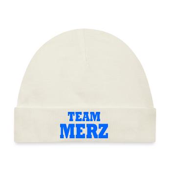 Team Merz - Baby Premium Organic Mütze - Naturweiß - Vorne